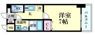 江坂駅 徒歩11分 7階の物件間取画像